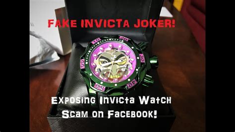 fake invicta joker watch|false invicta.